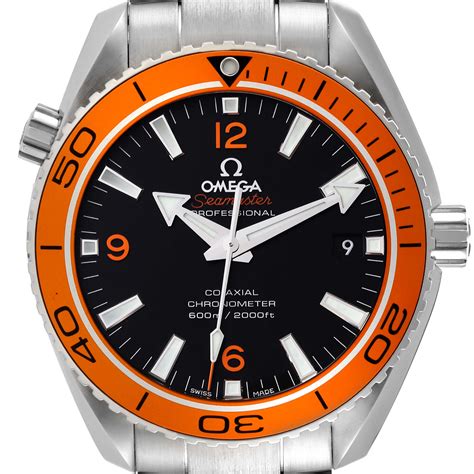 omega seamaster orange